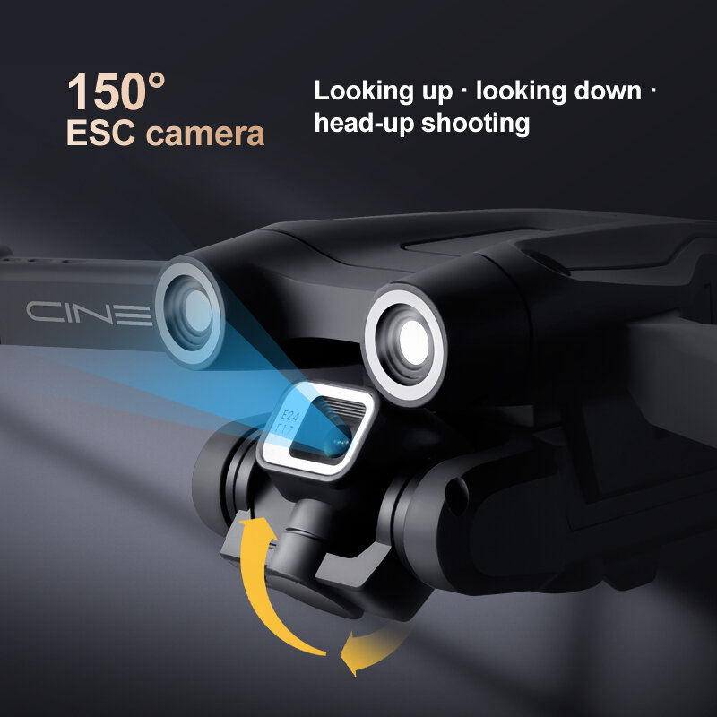 Z908 Pro Drone 4K Professional HD ESC Dual Camera posizionamento del flusso ottico evitamento degli ostacoli telecomando Quadcopter Toy
