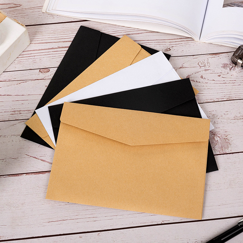 Retro Hemp Texture Western Envelopes, Envelopes para festa de casamento, Envelopes de convite personalizado, novo, 50pcs por pacote