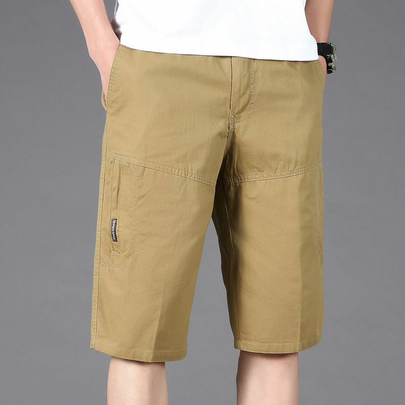 Summer Clothes Casual Shorts Men Running Shorts Loose 100% Cotton Classic 2022 New