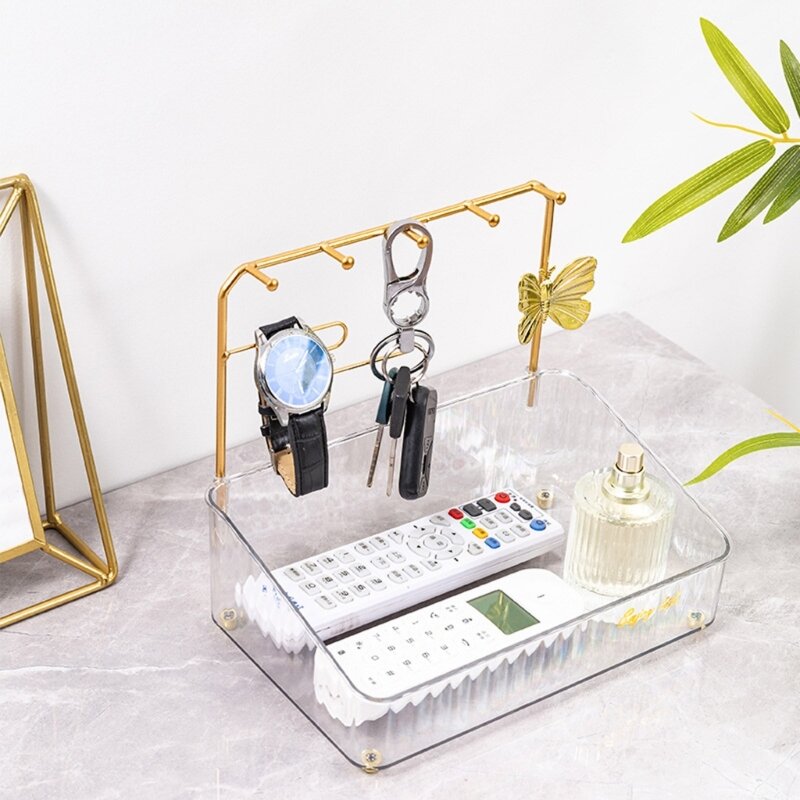Jewelry Organizer Display Stand Jewelry Bracelet Hanger Tower Jewelry Holder Rack Necklace Holder with Hanging Tray New Dropship