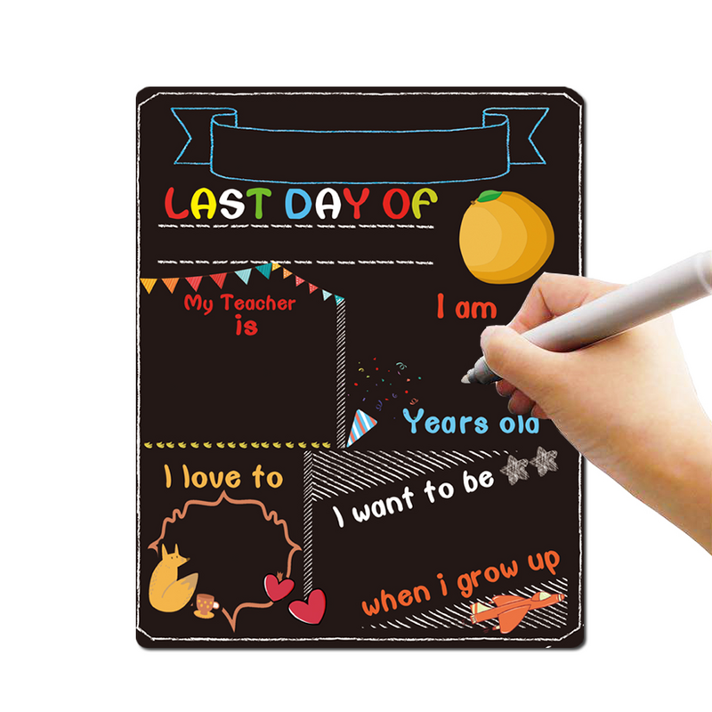 小さな黒板、1個、25x20x0。3cm,実用的な学生教育ツール,装飾的な黒いボード,メッセージボード,学校,家庭,オフィス用