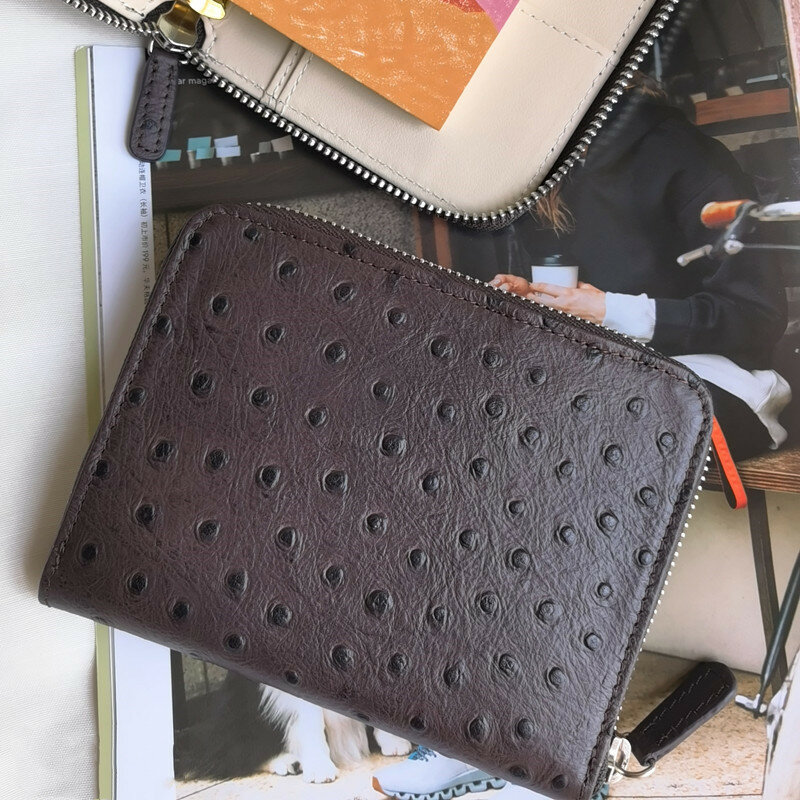 A8 micro5 saco com zíper planejador semanal capa de couro geniune plano diário agenda bloco de notas diário diário diário viagem bolso notebook