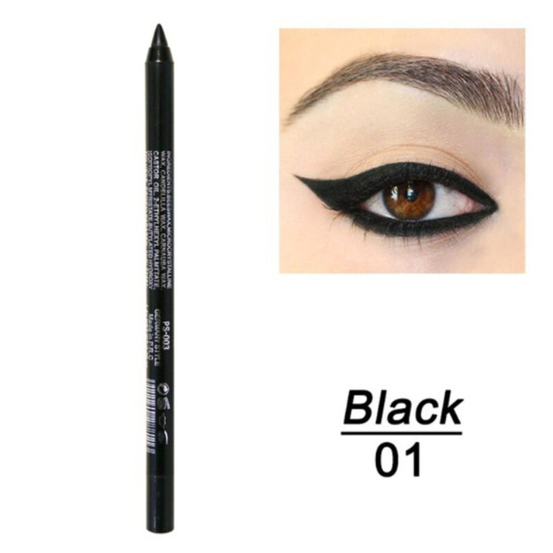 14 cores de longa duração lápis forro de olho à prova dwaterproof água pigmento azul marrom preto eyeiner caneta feminina moda cor maquiagem dos olhos cosméticos