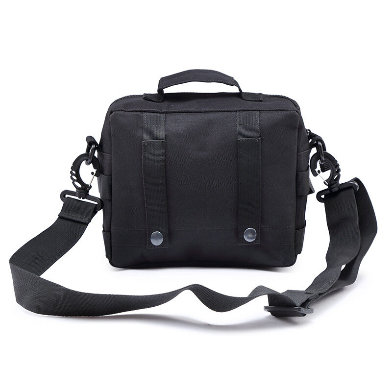 Unisex Durable Nylon Shoulder Bag, Tactical Exército Fan Mochila, Mensageiro Casual Bag, Bolsa de Viagem, Auxiliar Bag, Caça ao ar livre e Camping