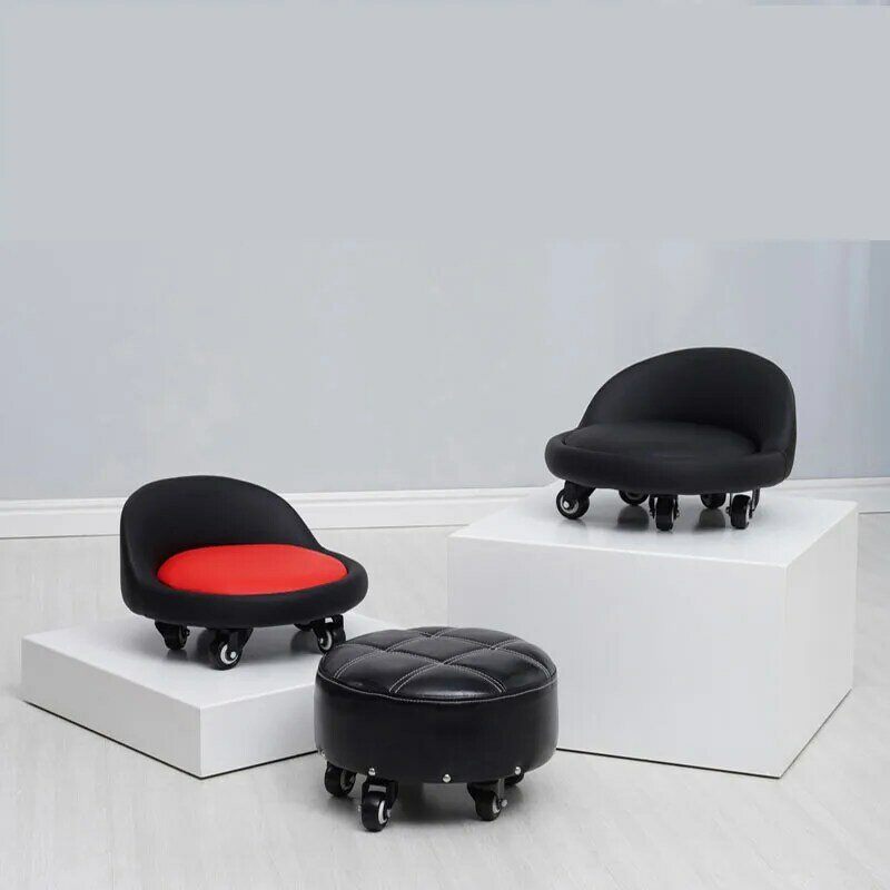 Salon Furniture Beauty Barber Chair Pedicure Chairs Pulley Stool Low Stool Small Stool Round Bench Living Room Children's Chair
