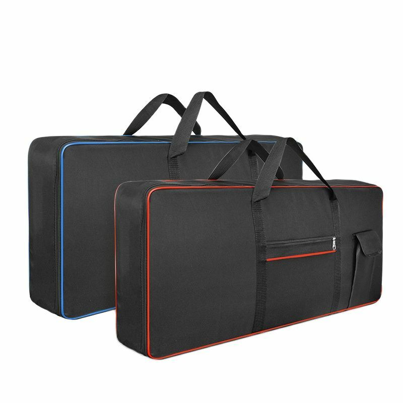 61 / 76 / 88 Key Keyboard Bag Double Shoulder Thickened Package Electric Piano Bag Portable Durable Piano Bag Waterproof 600D