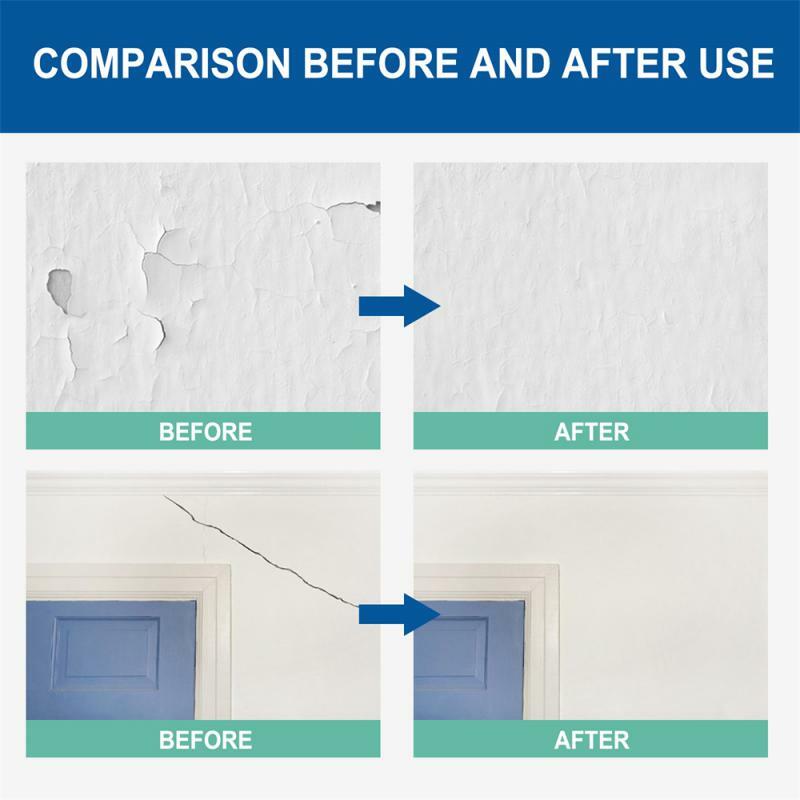 Mit Wand reparatur paste alkali-und form beständig, leicht zu glätten, kann gleichmäßig aufgetragen werden, einfach mit einem Schaber ausgestattet