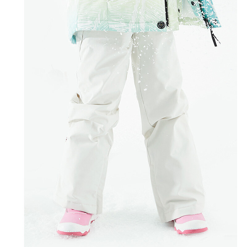 New Thick Warm Ski Jacket Children Windproof Waterproof Skiing  Jackets Snowboarding Pants Winter Boys Outdoor Sports Cloth