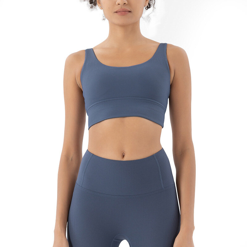Ropa de mujer bra untuk wanita tank top pakaian yoga pakaian dalam bra olahraga pakaian latihan untuk korset lenceria para damas kemeja