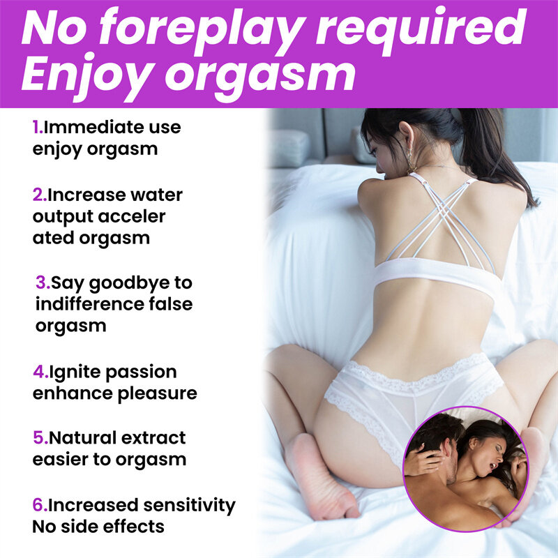 Female Increase Orgasm Gel Vaginal Tightening Sex Stimulator Massage Lubricant Sexual Pleasure Enhancing Stimulant Adults Oil