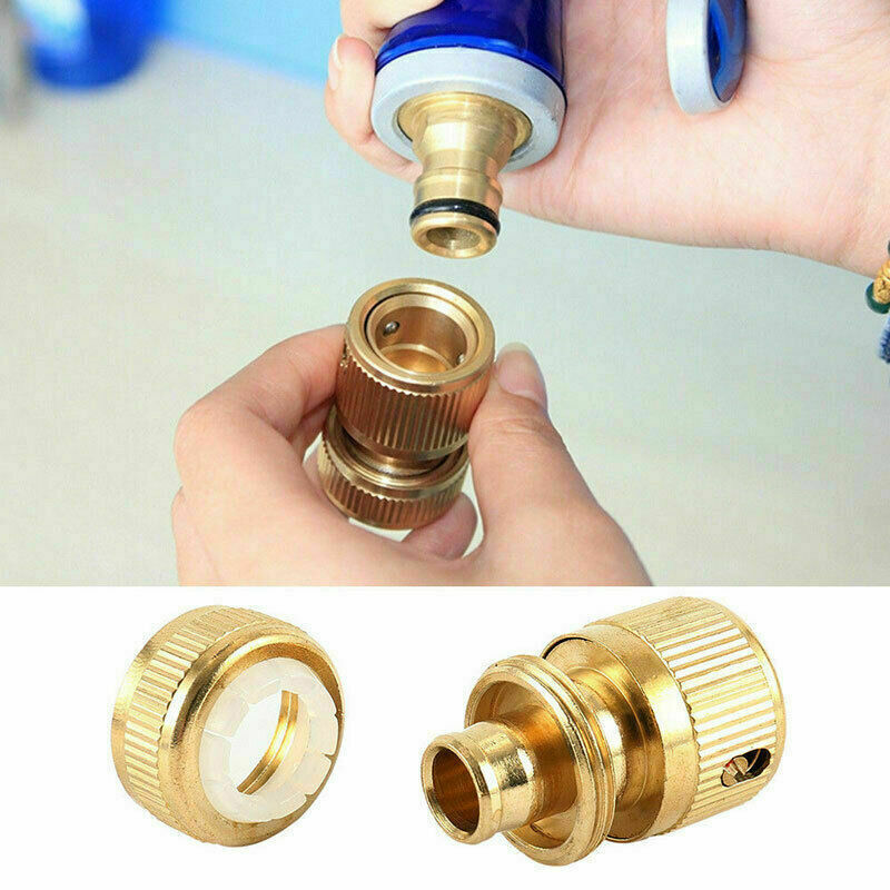 LMC Hose Connector Quick Connect Swivel Connector Garden Hose Coupling Systems For Watering Lrrigation Gardening Tools And Equip