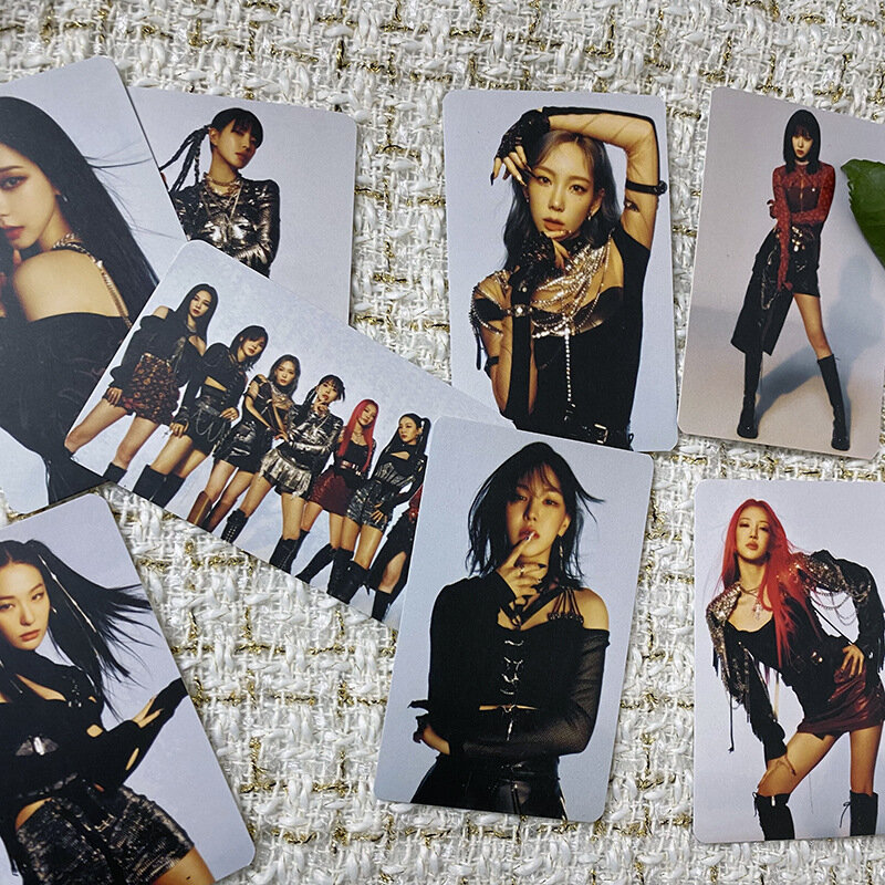 8ชิ้น/เซ็ตขายส่ง Kpop Photocard ใหม่ GirlsOnTop โปสการ์ดอัลบั้ม Lomo Card บัตรภาพโปสเตอร์ภาพแฟนของขวัญคอลเลกชัน