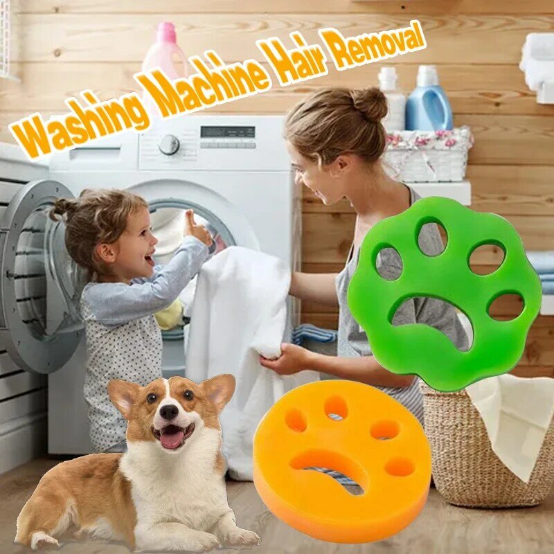 Épilateur de poils d'animaux domestiques, Machine à laver, attrape-poils, boule de filtrage, pour la lessive, pour chien