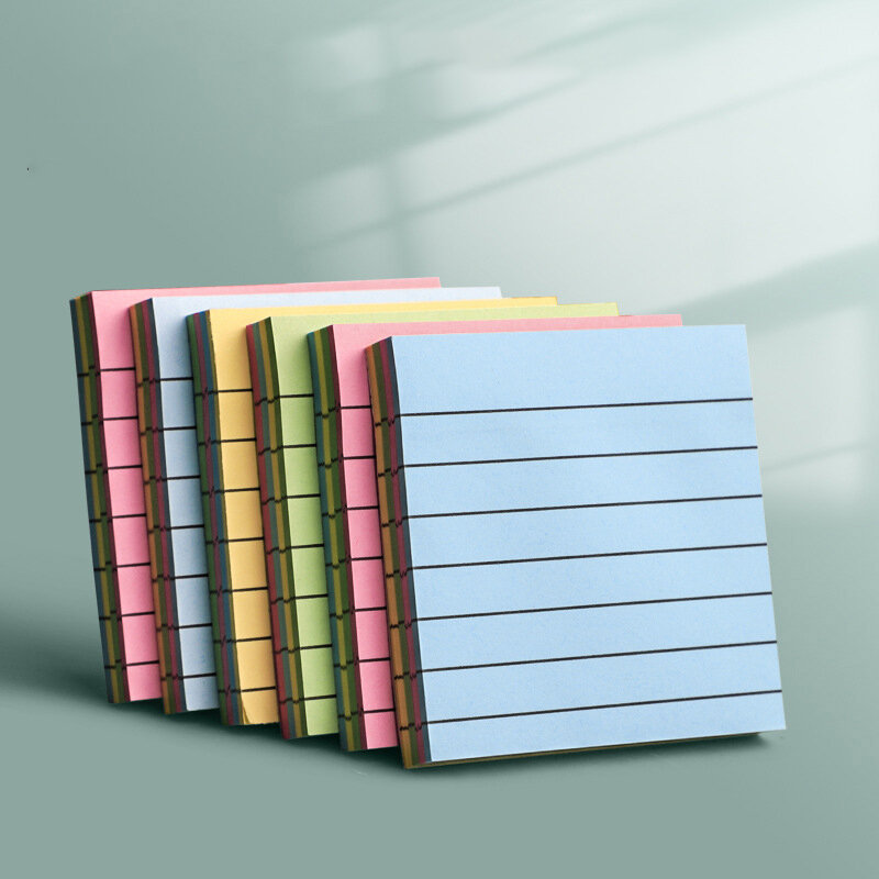 100 fogli griglia cancelleria adesiva blocco note segnalibro note adesive Notebook appunti studente cancelleria per ufficio