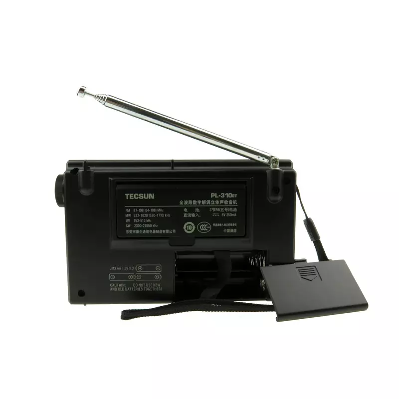 2022 tecsun PL-310ET rádio portátil de banda completa digital display led fm/am/sw/lw rádio estéreo com sinal de força de transmissão