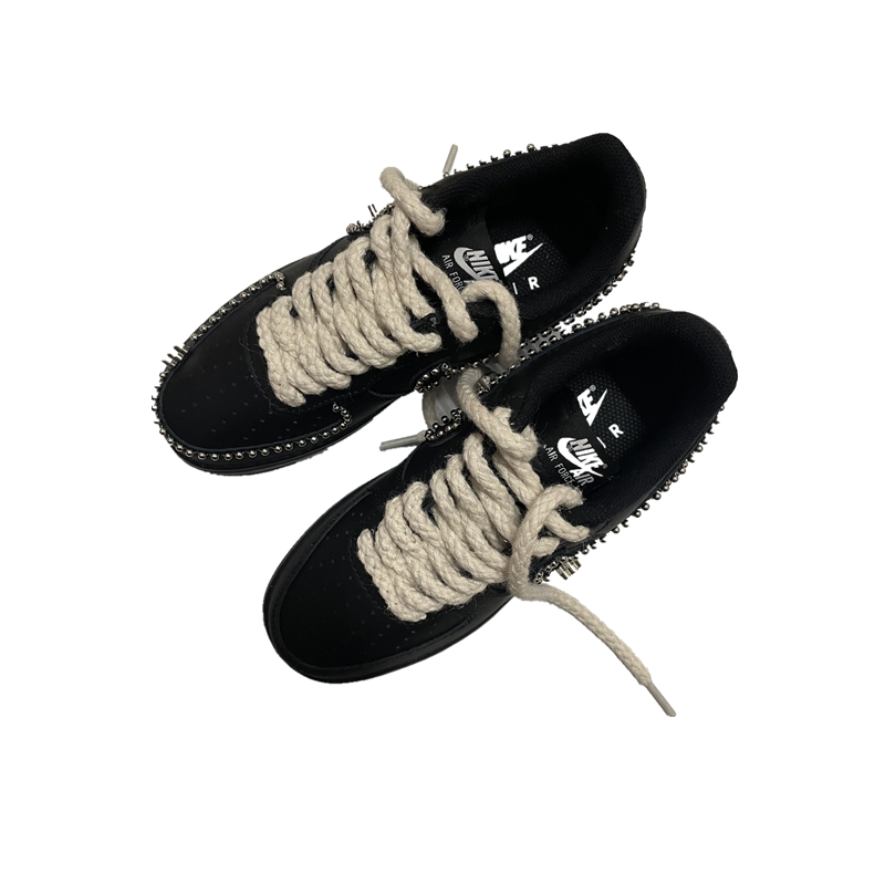 Lniane sznurowadła akcesoria dekoracyjne odpowiednie na buty deskorolkowe bawełniane i lniane okrągłe sznurowadła do butów grube beżowe białe buty liny