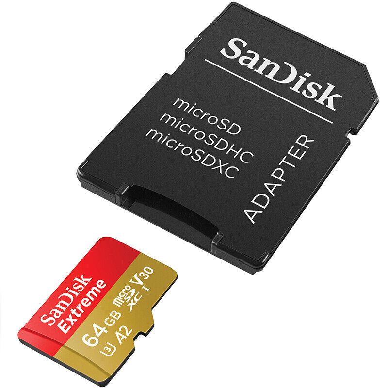 SanDisk-Adaptador de tarjeta Micro SD para cámara, Microsd para cámara, color negro, envío gratis, 5 unidades