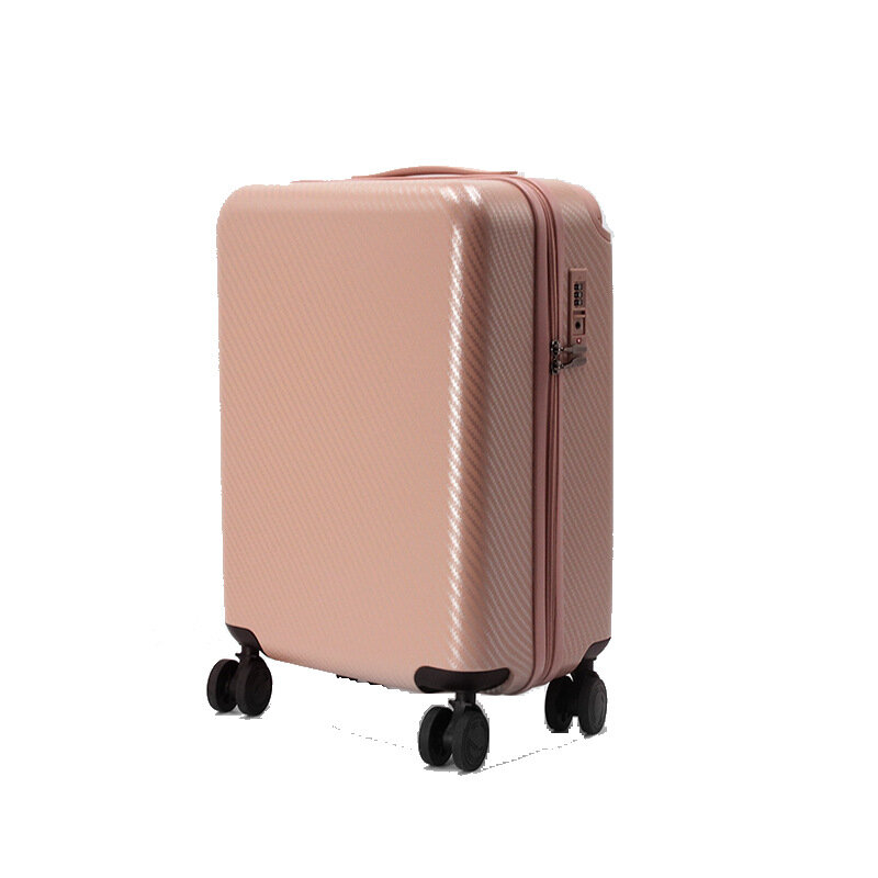 Nova mala de viagem fêmea 20 polegada ins net vermelho moda luz senha trole caso embarque bagagem masculina