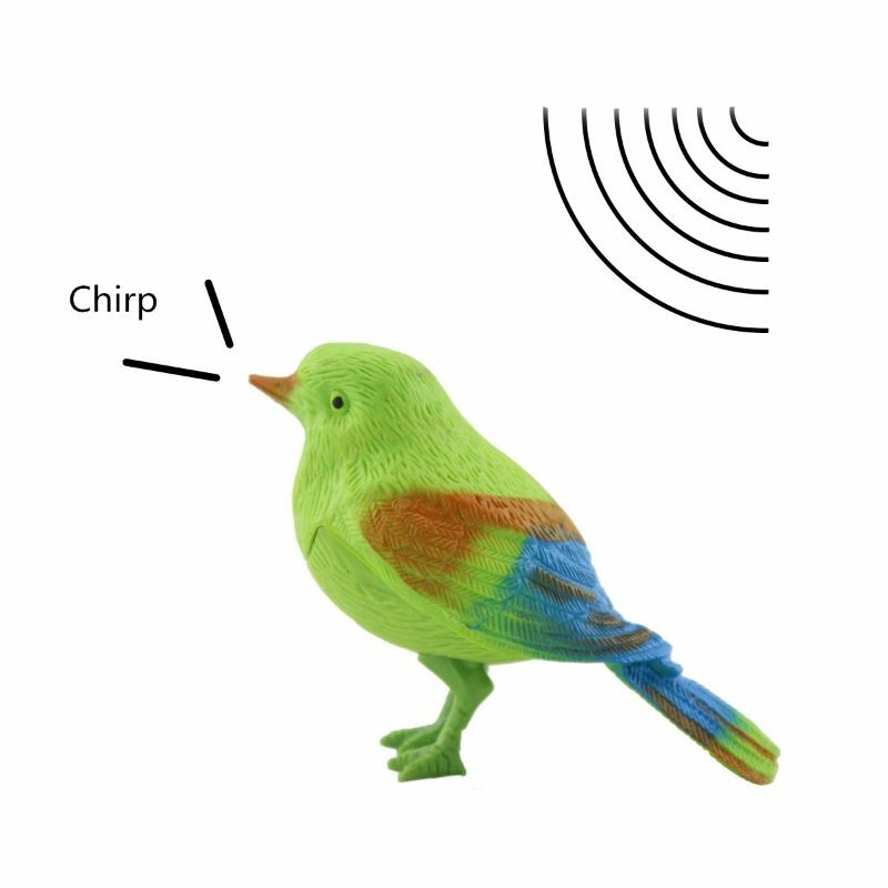 محاكاة الطيور التحكم الصوتي الموسيقى ألعاب تعليمية صغيرة الغناء الطيور التفاعلية الإلكترونية لعب للطفل الاطفال هدية مضحك لعبة