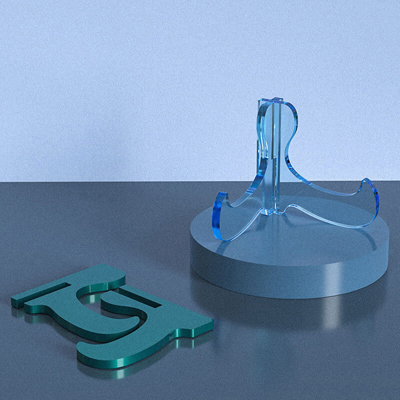 DIY stojak na dekoracja stołu przezroczysta żywica epoksydowa forma żywiczna mobilna ramka na zdjęcia stojak na telefon komórkowy silikonowa forma