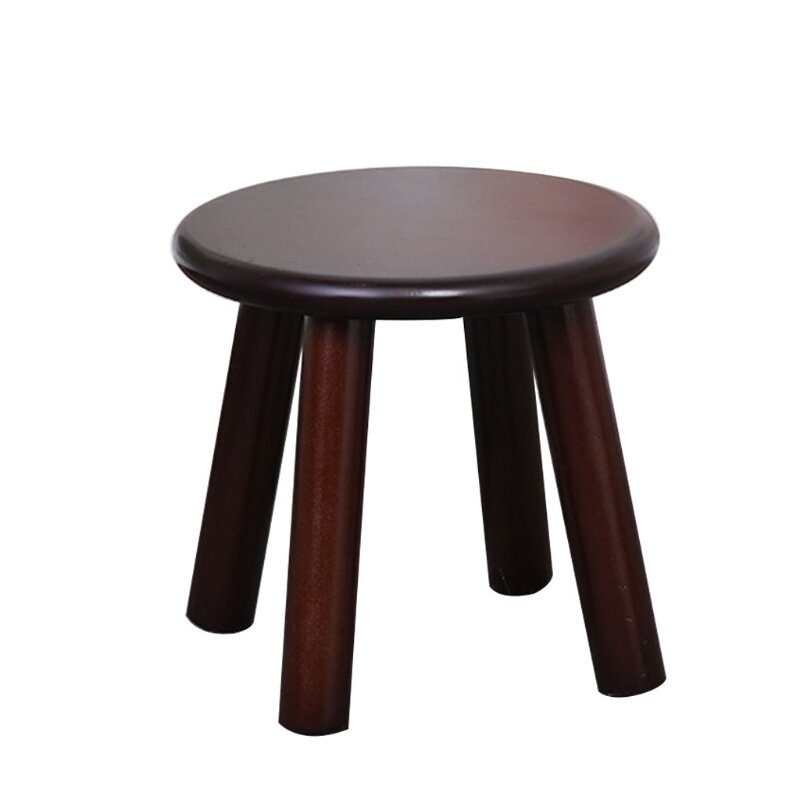 Mały taboret z litego drewna zmień stołek na buty stolik do herbaty moda kreatywne dzieci dorosły mały ławka sofa kwadratowy stołek