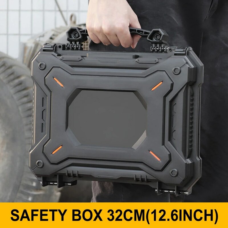 Tool Box Hard Carry Case Waterproof Tactical Gun Pistol Camera Protective Case Safety Tool Suitcase Military Hunting Accessories