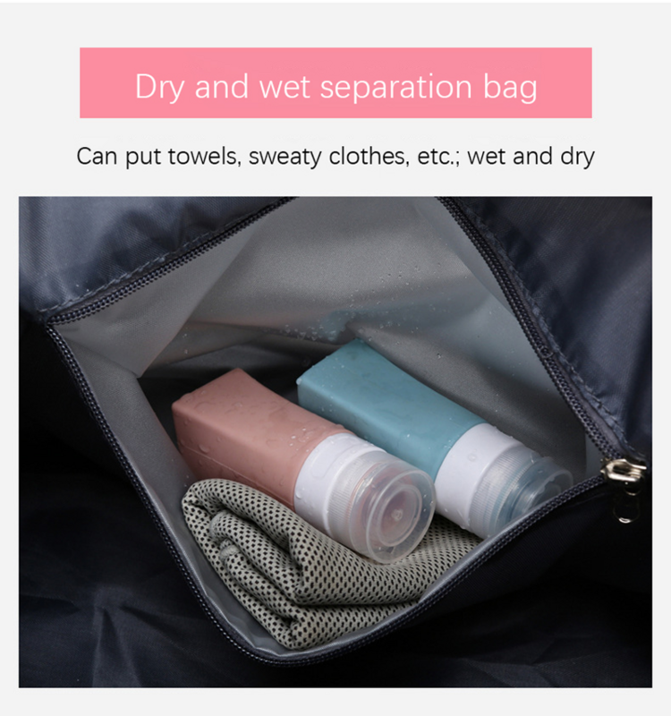 Large Capacity Folding Travel Bags Waterproof Luggage Tote Handbag Gym Yoga