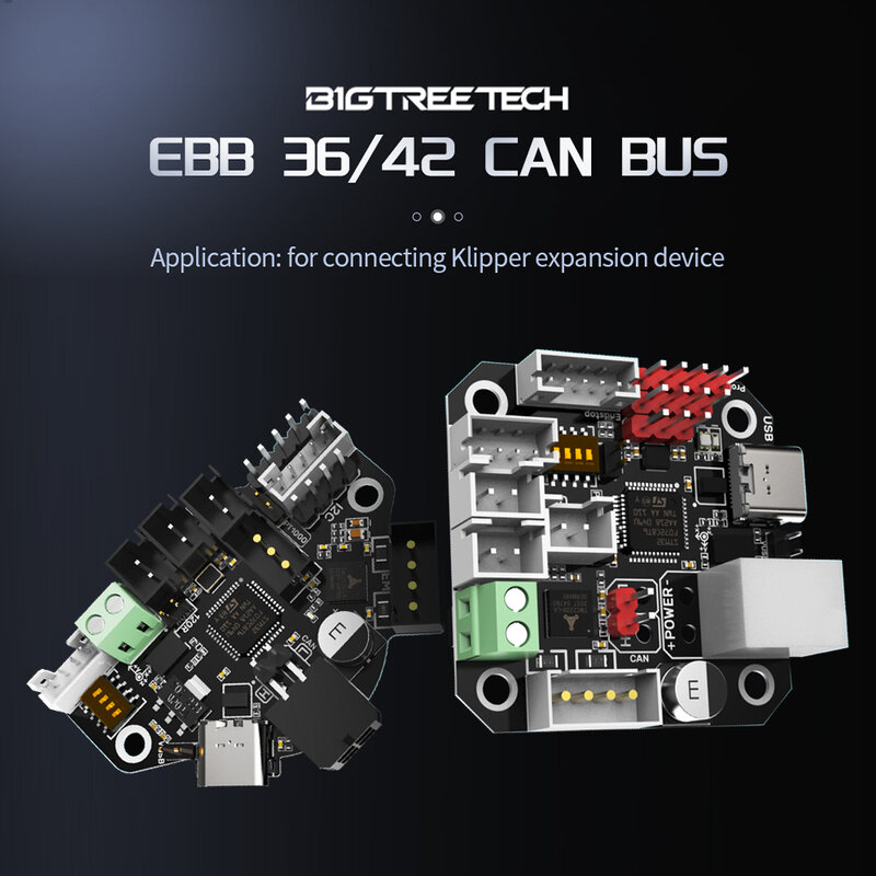 BIGTREETECH EBB36 BTT EBB42 CAN 어댑터 보드, Voron Canbus 3D 프린터 액세서리, Klipper Hotend Ender3 업그레이드 Fly-SHT 보드용