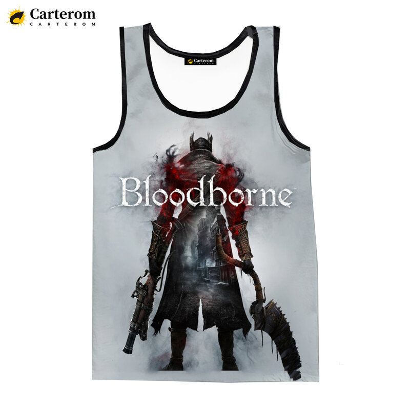Jeu d'impression numérique 3D Bloodborne Perious GlaShirts pour hommes et femmes, maillots décontractés, grande taille, chaud, M-Harajuku, 6XL