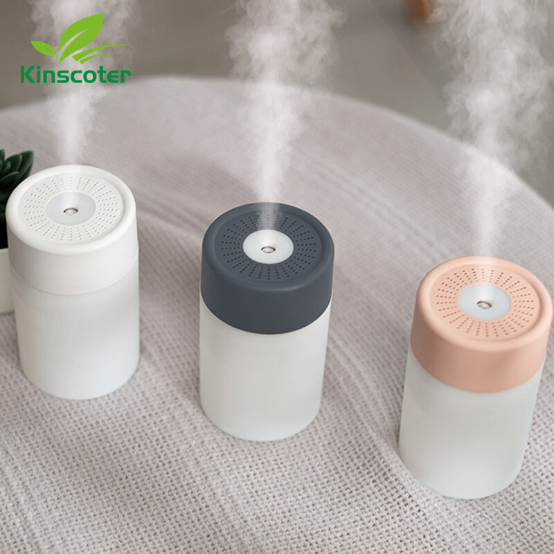 Mini Car Air Humidifier Portable Air Freshener with LED Night Light USB Oil Diffuser for Home Car Interior Accessories