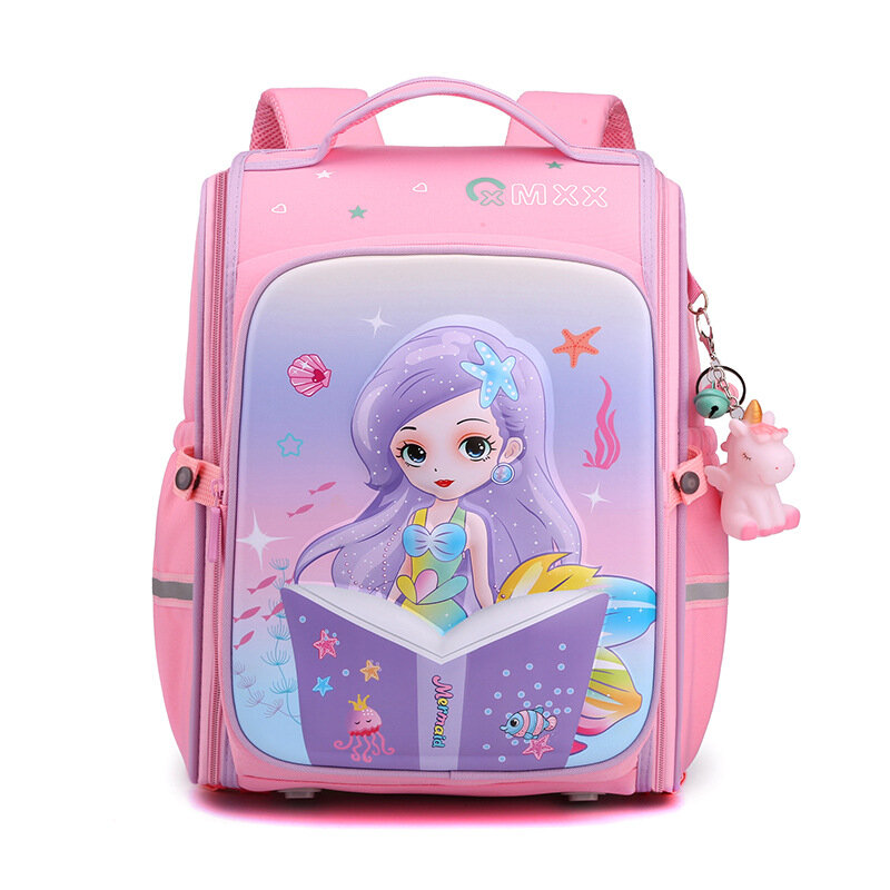 Новый детский школьный портфель, рюкзак для девочек с рисунком