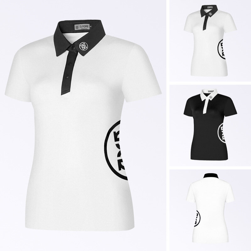 Новые мужские и женские футболки для гольфа, удобные дышащие быстросохнущие футболки для гольфа, бесплатная доставка