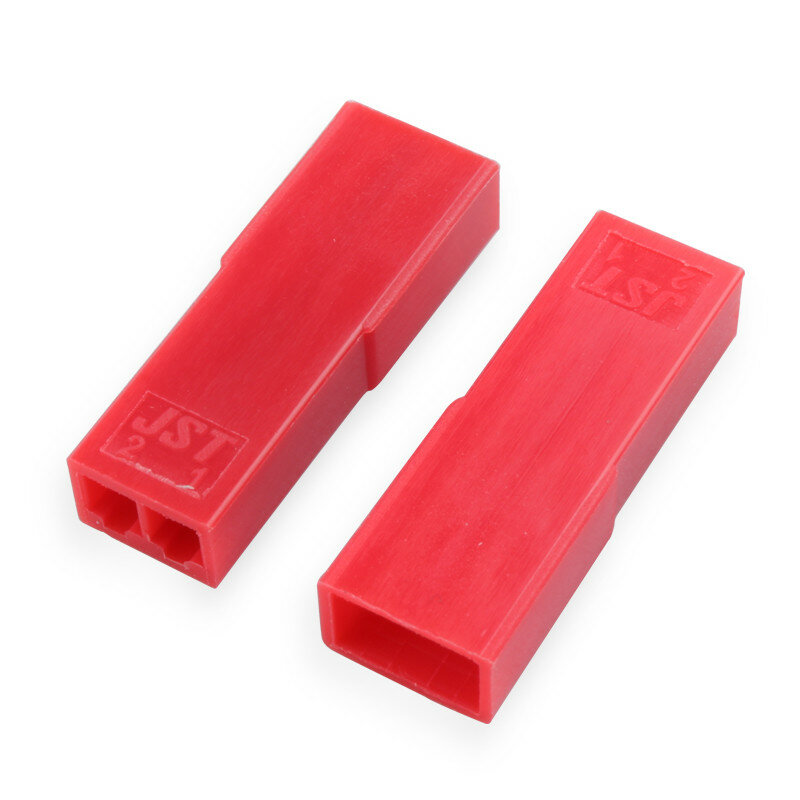 50PCS/LOT JST SYP 2p Female & Male Red Plug Housing + Female & Male Terminal + Air Docking Wire JST-SYP-2A For RC Lipo