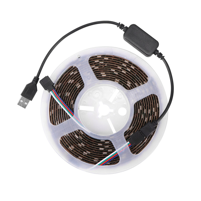 عصا إضاءة LED تعمل بالبلوتوث للتحكم بالتطبيقات ، شاشة تلفاز ، USB RGB 5050 شريط إضاءة LED تلفاز Hintergrund عصا حفلة منزلية