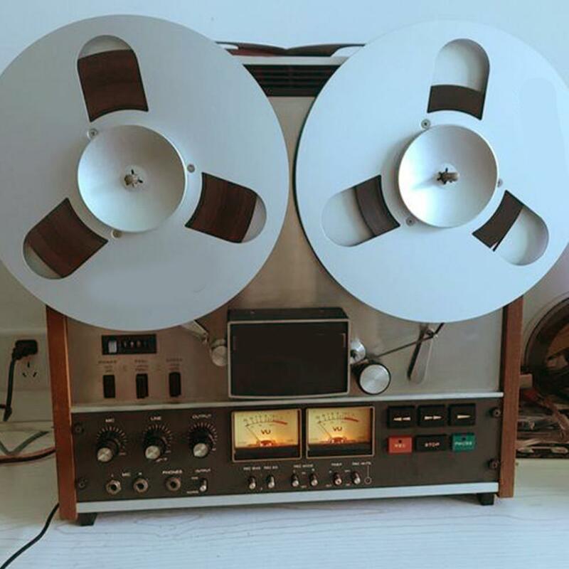 7 inch Open Reel Audio Tape Empty Reel-To-Reel Recorders Empty Plate Aluminum Disc Opening Machine for Studer ReVox/TEAC/BASF
