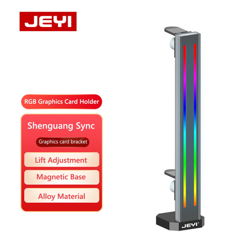 Jeyi – Support de ventilateur de refroidissement pour CPU, 5V, 3 broches, Rgb Sata, 15 broches, Support de carte vidéo Aura Sync, accessoires d'ordinateur de bureau