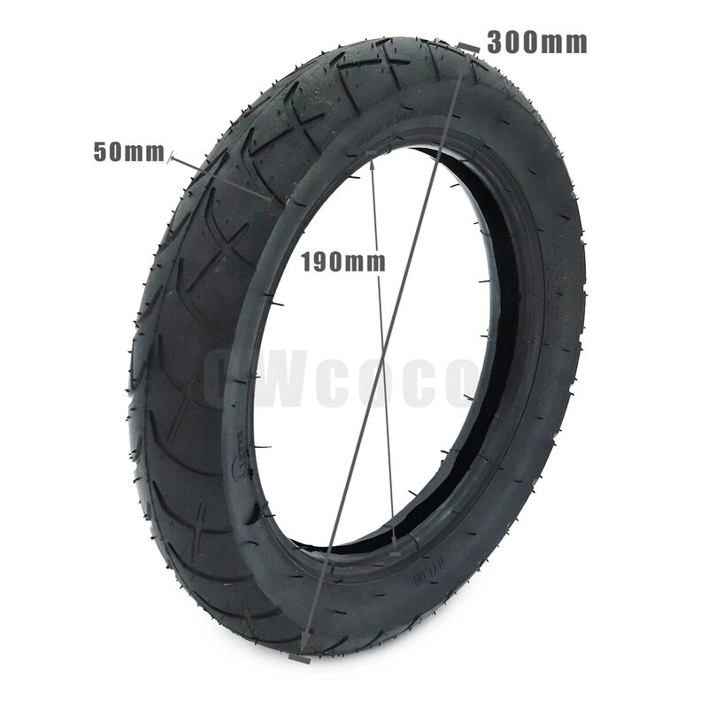 12 1/2 X 2 1/4 Tire & Inner Tyre Fits Many Gas Electric Scooters and E-Bike 12 1/2*2 1/4 Tyre