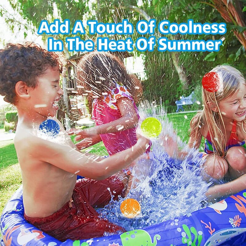 Relleno de Globos de agua para niños, juguete divertido de verano para exteriores, paquete de Globos de agua, juguetes de mordaza novedosos
