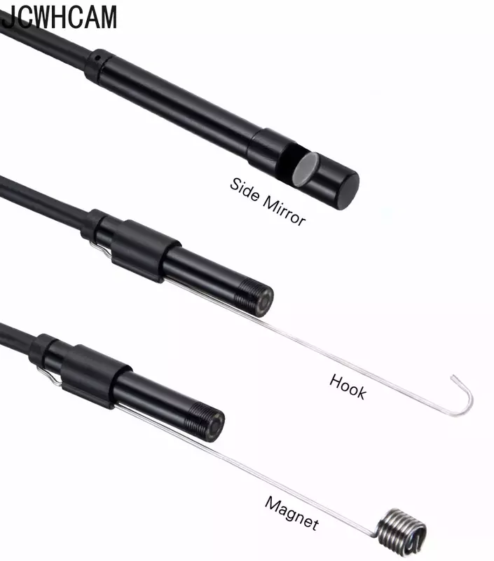 Kamera endoskopowa 1080P HD, Nowy endoskop 8,0 mm, USB z 8 LED 1/2/5M kabel, wodoodporny, boroskop inspekcyjny dla Android PC