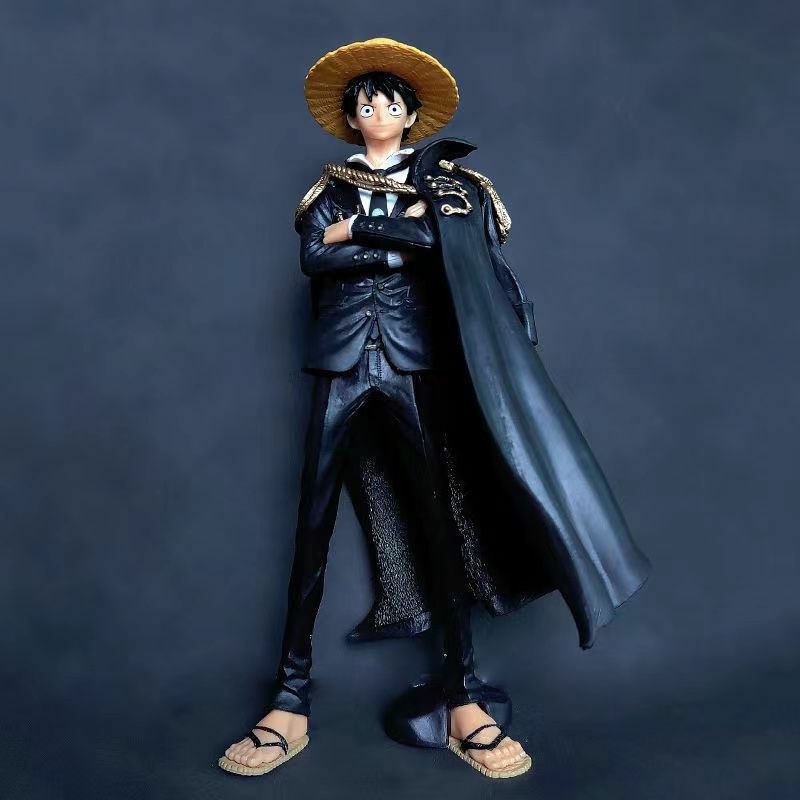 One Piece Cloak Red Clothes Black Clothes Luffy Figures One Piece Peripheral Anime Model Decoration Gift Birthday Gifts Limited