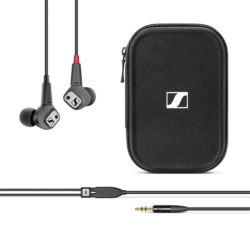 Sennheiser IE 80 S IE80S Professional HIFI Stereo Earphones In-ear Headset Sport Earbuds Noise Isolation Detachable Audio Cable