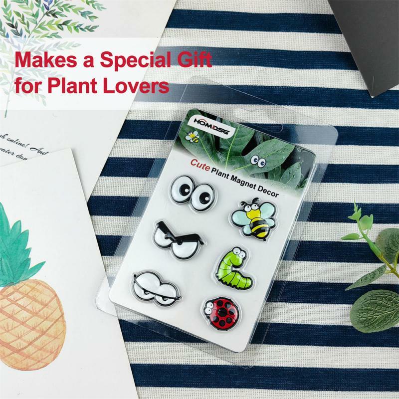 Unique Gift Potted Plant Light Weight Strong Magnet Material Safety Simple And Durable Lovely Plant Leaves Lovely Plants.