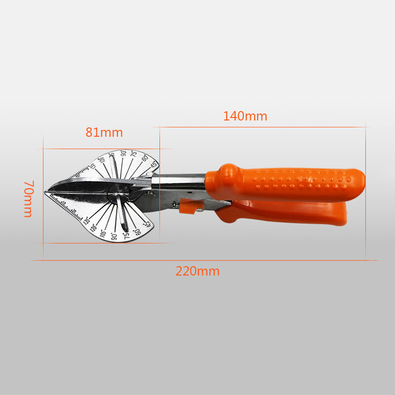 Uniwersalne nożyce kątowe 45 stopni 90 stopni/wielofunkcyjne nożyce kątowe/nożyce do cięcia drutu opcja ostrza wymienne