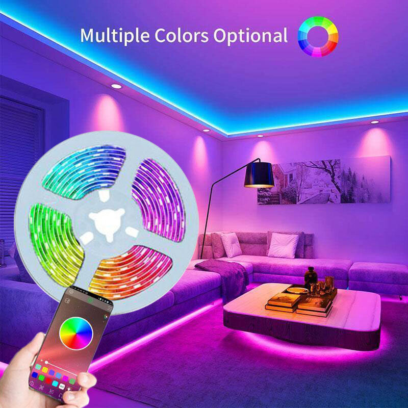 Led Strip Lights RGB 5050 Color Changing Led Light Strip DIY Rope Lights Led Lights for Bedroom Room Home Decor Party Festival