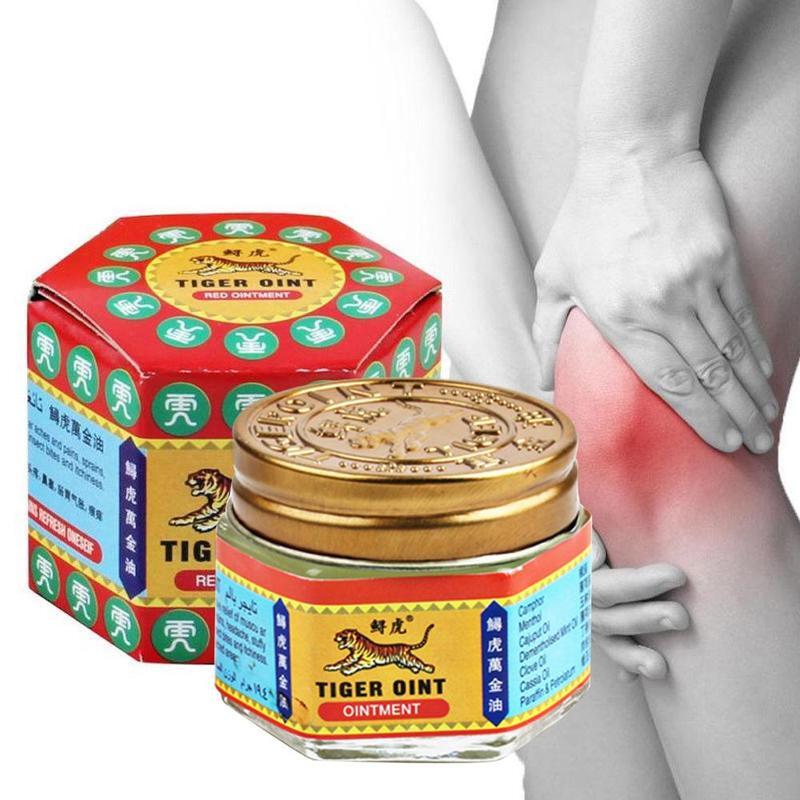 100% Original Thailand Painkiller Ointment White Tiger Balm Ointment Muscle Pain Relief Ointment Soothe itch