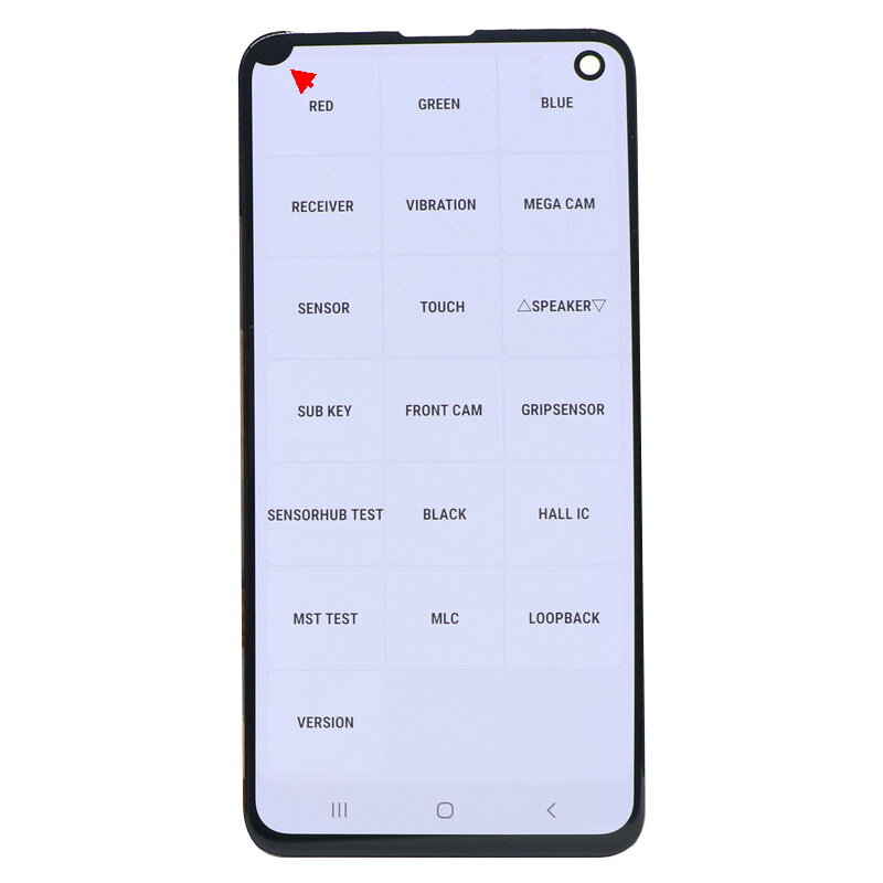 100% Original AMOLED S10E LCD For SAMSUNG Galaxy S10E G970 G970F G970F/DS Display Touch Screen Digitizer Replacement With Dots