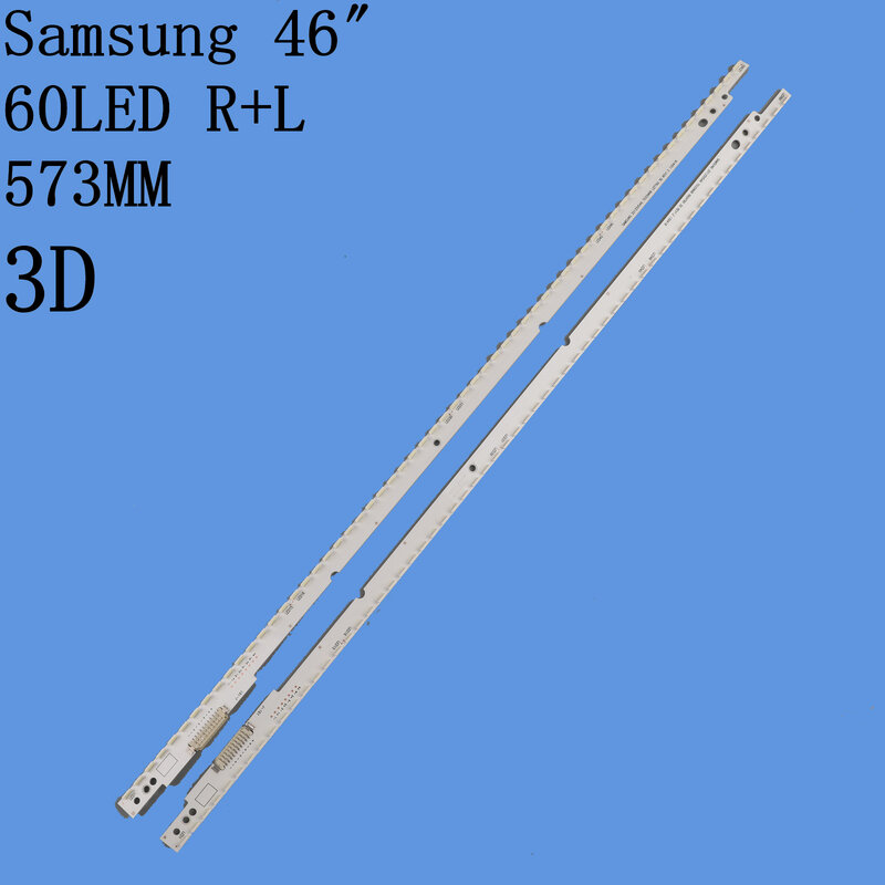 Tira de Luz de fondo Para Samsung UA46ES5500R, TREN 2012SVS46, 7032NNB, LEFT60, RIGHT60, 3D, 572mm