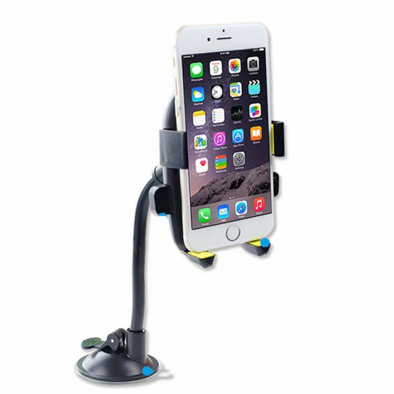 Car  Center Console Phone Holder Vent Dashboard Windshield Mount Suction Support GTWS