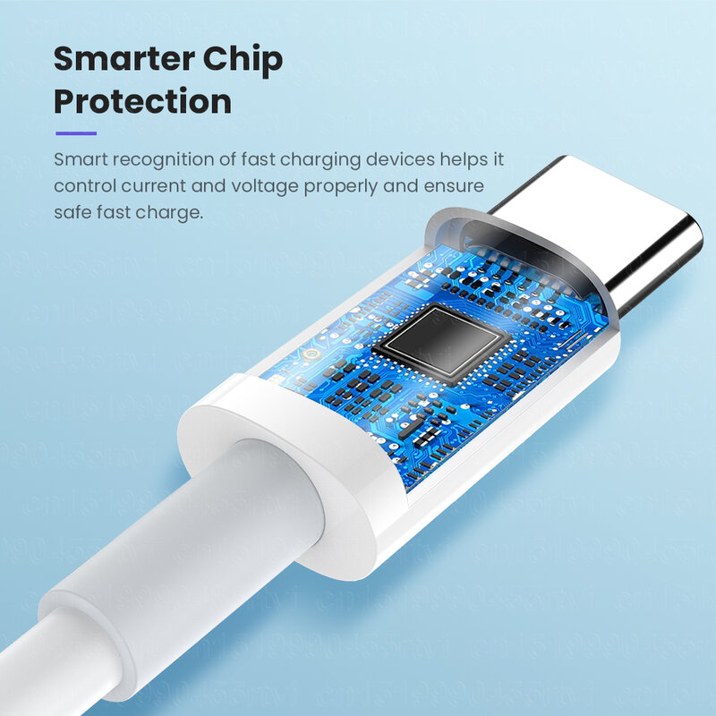 60W USB Type C USB C USB-C PD Fast Charging Charger สายไฟสำหรับ Macbook Samsung Xiaomi ประเภท-C USBC สาย2M