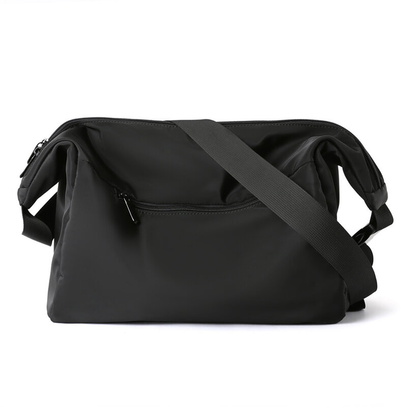 남성 메신저 가방 캐주얼 디자인 고품질 패션 방수 통기성 구획 어깨 가방